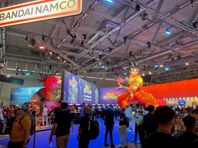 Ausstellungen von Spielen auf der Gamescom